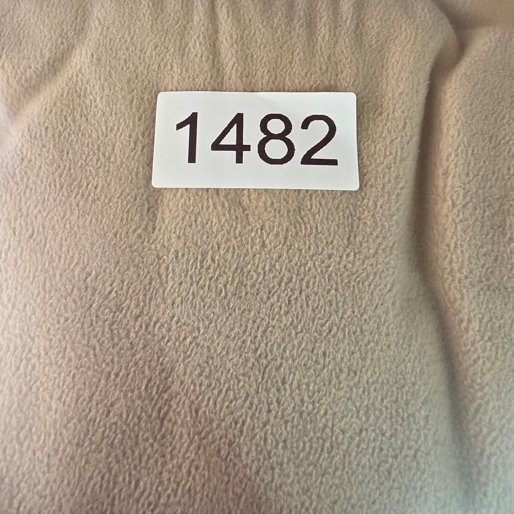 Uniqlo Pile Lined Fleece Long Hoodie Jacket Beige Tan XS 241-400185 - Picture 8 of 8